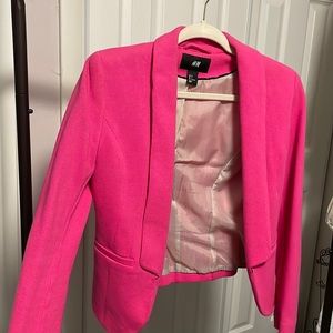 Omg u guys pink blazer